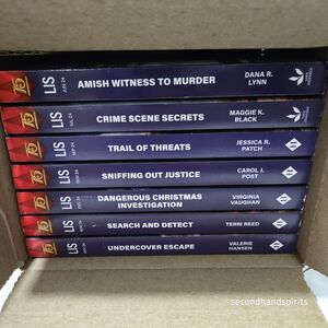 Harlequin Lot of 7 Romance Books Beach Travel Reads Love INSPIRED SUSPENSE #7